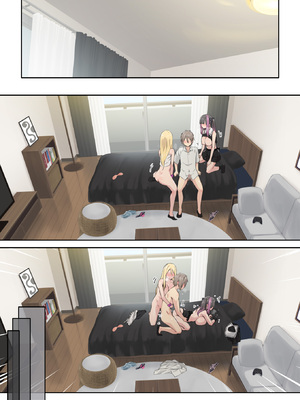 [TJ_studio (冬至)] ぎゃるキャンv～ヤリサーの美女3人とエロ目的で海へ行く話～_095