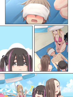 [TJ_studio (冬至)] ぎゃるキャンv～ヤリサーの美女3人とエロ目的で海へ行く話～_119