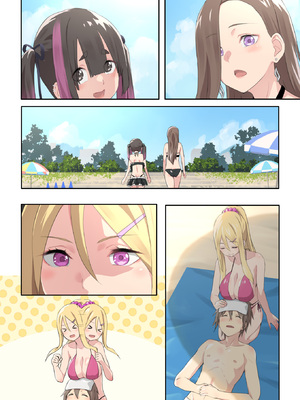 [TJ_studio (冬至)] ぎゃるキャンv～ヤリサーの美女3人とエロ目的で海へ行く話～_120