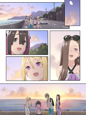 [TJ_studio (冬至)] ぎゃるキャンv～ヤリサーの美女3人とエロ目的で海へ行く話～_124