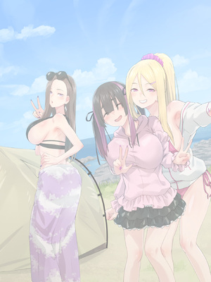 [TJ_studio (冬至)] ぎゃるキャンv～ヤリサーの美女3人とエロ目的で海へ行く話～_161