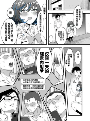 [イジマヤ (伊島ユウ)] クラスの好きなギャルが校舎裏で援活していた件 [中国翻訳]_28