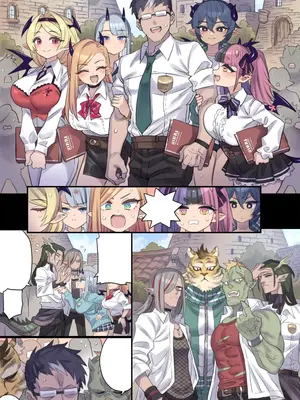 [ミモネル] [日常回]ハーレムなキャンパスライフ♥_6