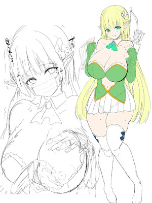 [ゆにおんばすと (かずたろ)] 完全にギャル堕ちした留学生エルフの指導法 [DL版]_39