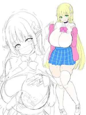 [ゆにおんばすと (かずたろ)] 完全にギャル堕ちした留学生エルフの指導法｜彻底堕落成辣妹的留学生精灵指导法 [中国翻訳] [DL版]_40