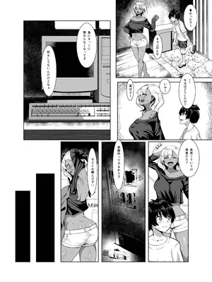 [夢ねこ屋 (むーにゃん)] 黒ギャル人妻と夏休み [DL版]_04