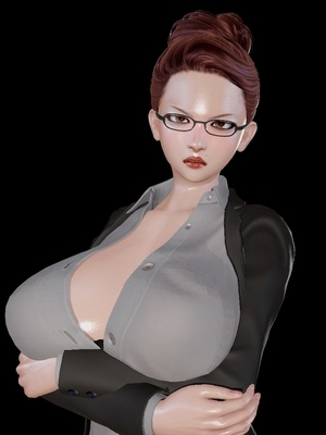 [3D]性奴妈妈穿着开裆裤袜勾引我 “奴隸的時間”1-5+番x3_139_6_46