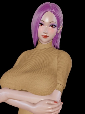 [3D]性奴妈妈穿着开裆裤袜勾引我 “奴隸的時間”1-5+番x3_142_6_49
