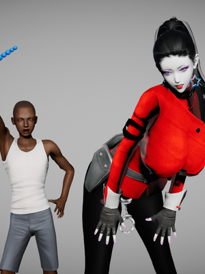 [3D]性奴妈妈穿着开裆裤袜勾引我 “奴隸的時間”1-5+番x3_173_7_6