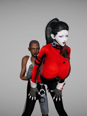 [3D]性奴妈妈穿着开裆裤袜勾引我 “奴隸的時間”1-5+番x3_176_7_9