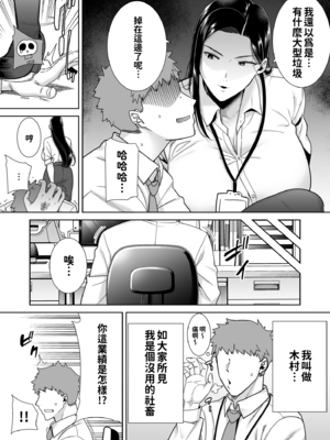 [DOLL PLAY (黒巣ガタリ)] パワハラ女上司と社畜くん｜職場霸凌的女上司與社畜君1~2 [中国翻訳][無修正]_006