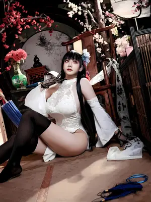 阿雪雪 - 碧蓝航线 逸仙 旗袍_03