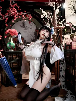 阿雪雪 - 碧蓝航线 逸仙 旗袍_08