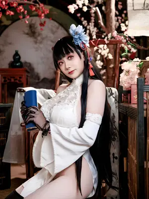 阿雪雪 - 碧蓝航线 逸仙 旗袍_09