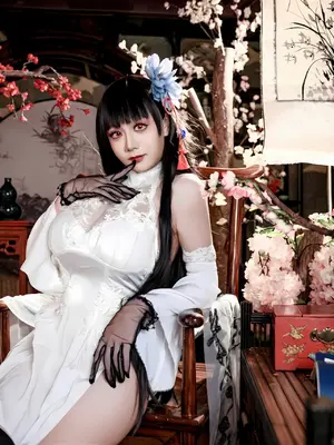 阿雪雪 - 碧蓝航线 逸仙 旗袍_13