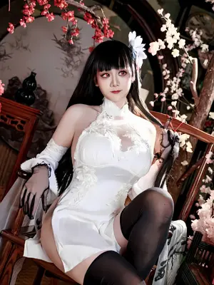 阿雪雪 - 碧蓝航线 逸仙 旗袍_14