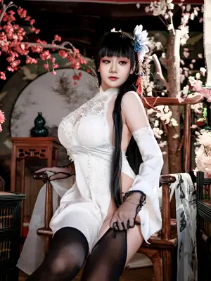 阿雪雪 - 碧蓝航线 逸仙 旗袍_15