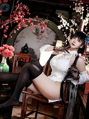 阿雪雪 - 碧蓝航线 逸仙 旗袍_16