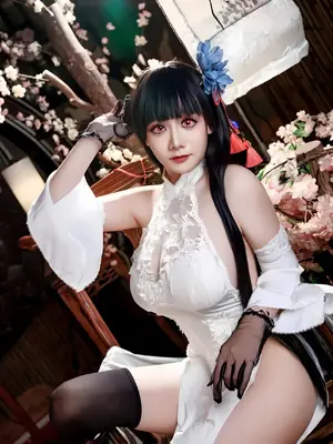 阿雪雪 - 碧蓝航线 逸仙 旗袍_17