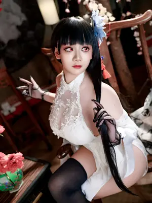 阿雪雪 - 碧蓝航线 逸仙 旗袍_18