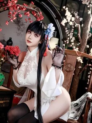 阿雪雪 - 碧蓝航线 逸仙 旗袍_19