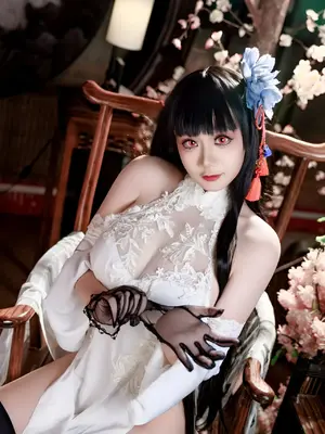 阿雪雪 - 碧蓝航线 逸仙 旗袍_20