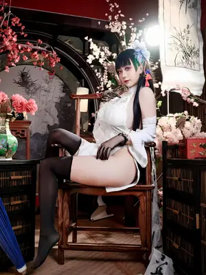 阿雪雪 - 碧蓝航线 逸仙 旗袍_22