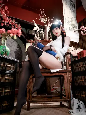 阿雪雪 - 碧蓝航线 逸仙 旗袍_23