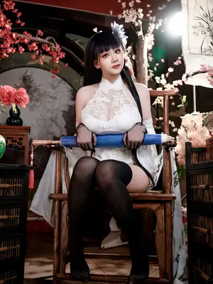 阿雪雪 - 碧蓝航线 逸仙 旗袍_24