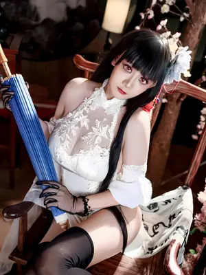 阿雪雪 - 碧蓝航线 逸仙 旗袍_26