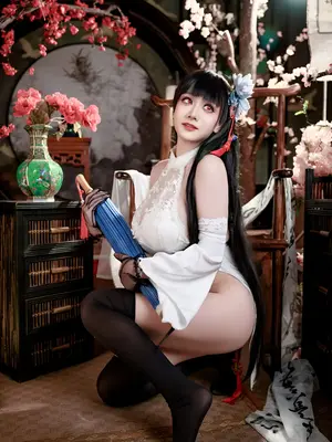 阿雪雪 - 碧蓝航线 逸仙 旗袍_33