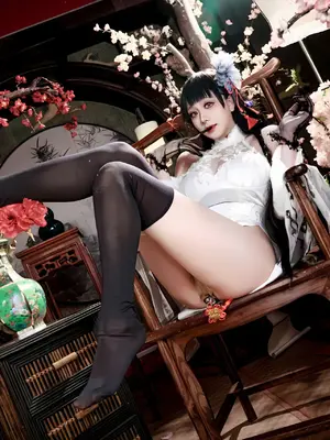 阿雪雪 - 碧蓝航线 逸仙 旗袍_40