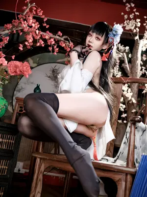 阿雪雪 - 碧蓝航线 逸仙 旗袍_41