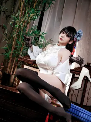 阿雪雪 - 碧蓝航线 逸仙 旗袍_61