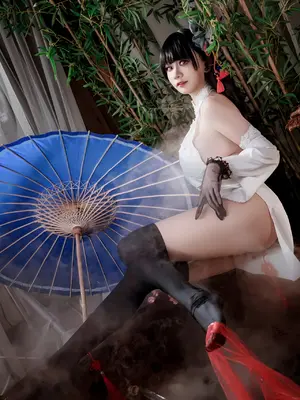 阿雪雪 - 碧蓝航线 逸仙 旗袍_68