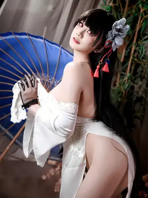 阿雪雪 - 碧蓝航线 逸仙 旗袍_73