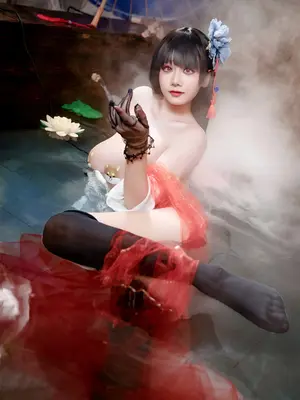 阿雪雪 - 碧蓝航线 逸仙 旗袍_79