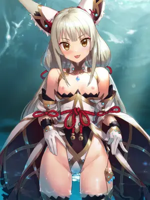 [アジサイデンデン (川上六角、小鳥遊レイ)] ニアのおしりで癒され本 (ゼノブレイド2) [DL版]_02