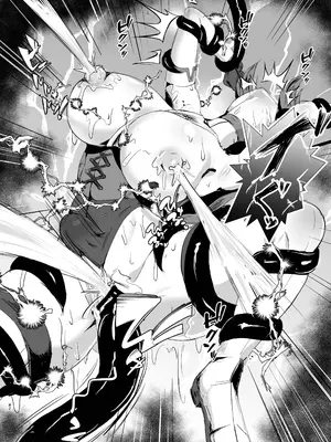 [鶏鴉麩 (夜鷹)] 若手エリートな聖女騎士様、凶悪触手に搾られる〜無限にイかされ無様敗北♡魔力汁垂れ流し限界エナジードレイン編〜_35