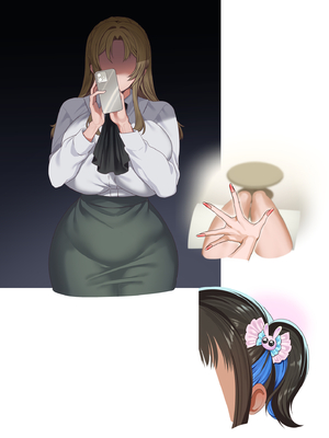 [ホークビット (孝至)] 性器マッチングアプリ総集編_表紙絵用素材画像