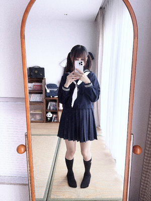 [ももにゃん（原魔物喵）] セーラー服