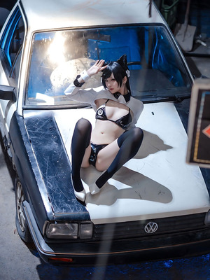 屿鱼 - 碧蓝航线 爱宕 赛车服_017