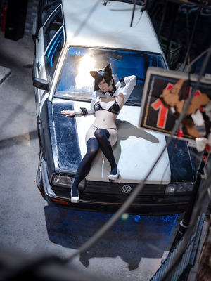 屿鱼 - 碧蓝航线 爱宕 赛车服_018