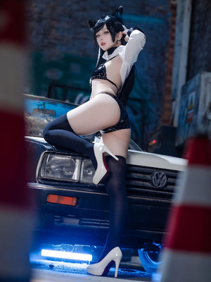 屿鱼 - 碧蓝航线 爱宕 赛车服_028