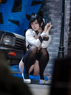 屿鱼 - 碧蓝航线 爱宕 赛车服_032