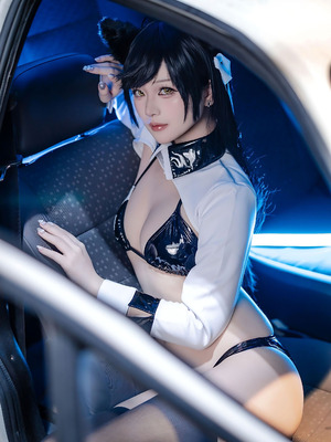 屿鱼 - 碧蓝航线 爱宕 赛车服_038