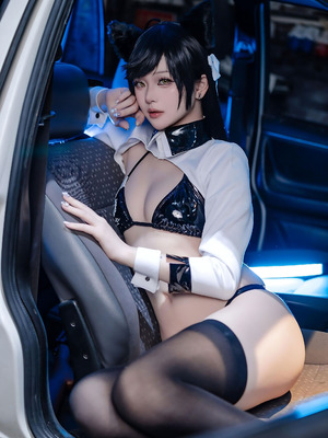 屿鱼 - 碧蓝航线 爱宕 赛车服_039