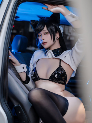 屿鱼 - 碧蓝航线 爱宕 赛车服_041