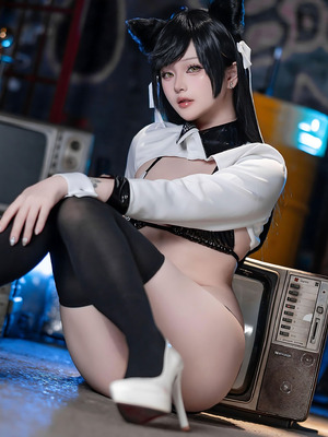 屿鱼 - 碧蓝航线 爱宕 赛车服_059