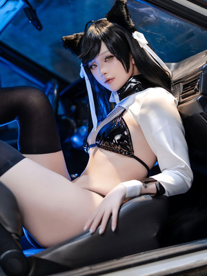 屿鱼 - 碧蓝航线 爱宕 赛车服_077